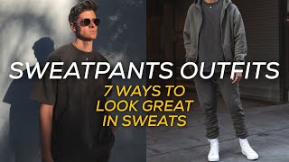 7 Ways to Style Sweatpants amp Joggers [upl. by Elise]