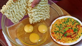 Tasty Cook the Noodles and the Eggs this way the result is amazing amp Easy to make 👌 [upl. by Letty]