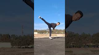 Two Touch Spin Back Kick Tutorial ⭐️ [upl. by Hendrika]