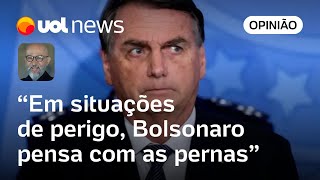 Bolsonaro tem plano de fuga desde 2021 convém vigiar diz Josias de Souza [upl. by Aderf]