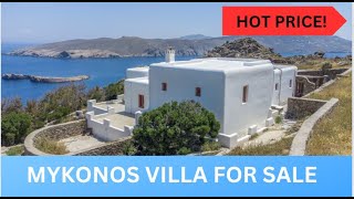 Hot offer Mykonos villa for sale [upl. by Massimiliano]