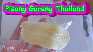 Membuat Pisang Goreng Thailand [upl. by Jinny]