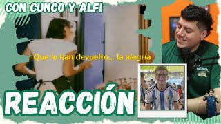 🇦🇷 REACCIÓN Ramito se violetas letra  Mi Banda El Mexicano  LA CUNKIZA [upl. by Nnylyak257]