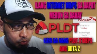 ILANG MBPS BA NEED NATIN SA BAHAY KAYA PO BA NG PLDT 3 MBPS ANG DOTA 2 PLDT CONVERGE GLOBE [upl. by Anehsak]