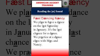 Reading the æ Sound  American accent Training english englishpronunciation [upl. by Uria]