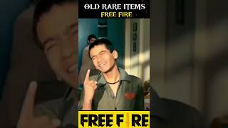 Old Rare items freefire trending [upl. by Airotkciv]