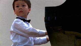 3year Old Piano Prodigy Richard Hoffmann [upl. by Bili]