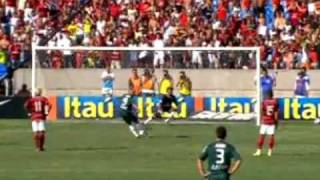 Melhores momentos Flamengo 5 x 2 Palmeiras pela 35ª rodada do Brasileirão 2008 [upl. by Suiddaht]