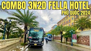 COMBO 3N2D FELLA HOTEL ĐỊA TRUNG HẢI PHÚ QUỐC 2024  2 TRIỆU 500k DÀNH CHO 2 KHÁCH BAO GỒM CÁP TREO [upl. by Nanon]