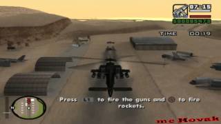 GTA San Andreas PS2 Walktrough Mission 68 Learning to Fly [upl. by Ailene]