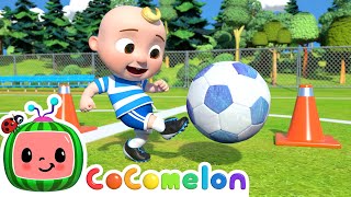 Soccer Song Football Song  CoComelon Nursery Rhymes amp Kids Songs [upl. by Pauline512]