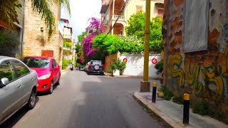 Explore the streets of Achrafieh Beirut جولة مشي داخل شوارع الاشرفية بيروت لبنان [upl. by Zamora]