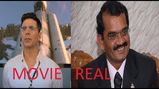 Real Life Characters of movie Mission Mangal  Mission Mangal  Mars Orbiter Mission chandrayaan3 [upl. by Yadnil]