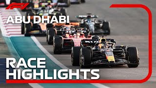 Race Highlights  2023 Abu Dhabi Grand Prix [upl. by Filipe]