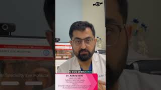 Choosing the Right Laser Eye Surgery Expert Advice by Dr Aditya Sethi [upl. by Nawuj]