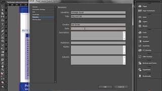 How to Export Files as ePub in InDesign Creative Cloud [upl. by Matazzoni]