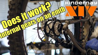 Kindernay XIV review  internal gears on an emtb [upl. by Eninahpets85]