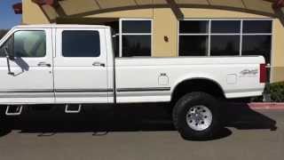 1997 f350 73 Powerstroke Diesel 4x4s NonSmog Year 4Sale [upl. by Jessey]