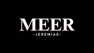 JEREMIAS  Meer Karaoke [upl. by Etteniotnna]