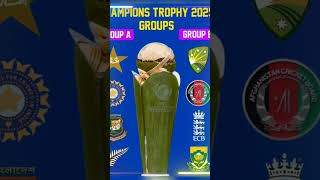 ICC Champions Trophy 2025 Fixtures  Champions Trophy 2025 Schedule  ICC CT25 All Matches Schedule [upl. by Grew]