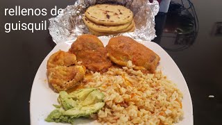 Rellenos de guisquil Salvadoreños riquisimos y super faciles [upl. by Monjan]