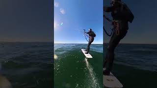 02 hydrofoil  North Sonar  insta 360x3  airush ultra 8  oct2024 [upl. by Zorana]