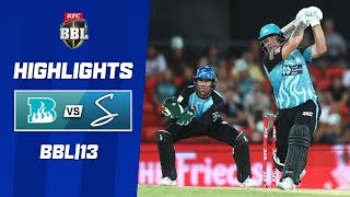 Brisbane Heat v Adelaide Strikers  BBL13 [upl. by Terti]