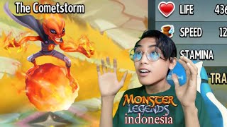 The Cometsorm Level 1150 Monster Legends INDONESIA [upl. by Notsua]