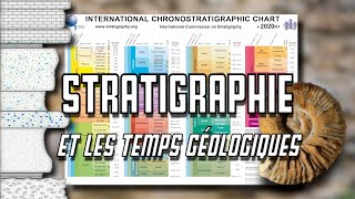 STRATIGRAPHIE et les Temps géologiques [upl. by Yalcrab]