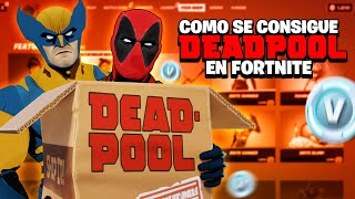 ASI SE CONSIGUE LA SKIN DE DEADPOOL Y WOLVERINE EN FORTNITE [upl. by Sheryl]