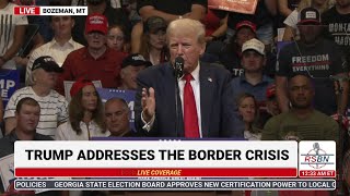 WATCH President Trumps Full Remarks at Rally in Bozeman MT  892024 [upl. by Ollayos]