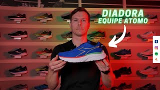 Laufschuh Test  Diadora Equipe Atomo  Deutsch  German [upl. by Runkel]