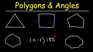 Interior Angles of a Polygon  Geometry [upl. by Erialc769]