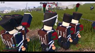 Roblox Waterloo  Garde Imperiale  Nord VS Troisieme Corps [upl. by Davidde120]