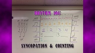 Rhythm 101 Syncopation amp Counting [upl. by Nilkcaj]