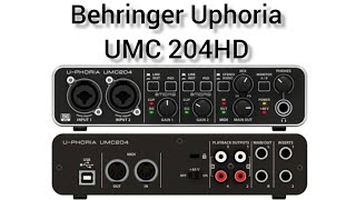 Behringer Uphoria UMC 204HD  Behringer UMC 204HD  Behringer Review [upl. by Swift186]