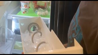 Frigidaire ice maker making ice slowly or not making ice at all  easy fix [upl. by Novia]