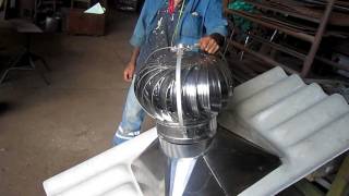 VIDEO COMO INSTALAR UN EXTRACTOR EOLICOMOV [upl. by Bissell]