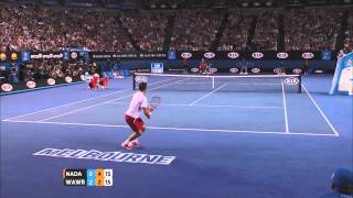 Wawrinka v Nadal Highlights Mens Final  Australian Open 2014 [upl. by Bounds]