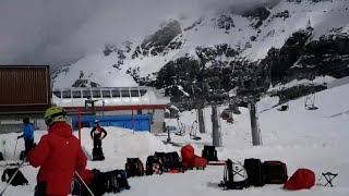 Les stations de ski rouvrent en Autriche [upl. by Lanni]