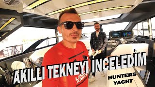 AKILLI TEKNEYİ İNCELEDİM  GELECEĞİN TEKNELERİ ARTIK YAPAY ZEKA İLE DONATILIYOR  HUNTERS YACHT [upl. by Coates862]