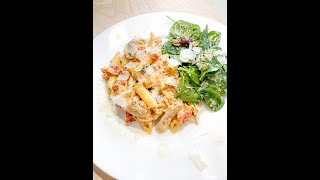 Sun dried Tomato Pasta with Chicken Recipe [upl. by Llerehs903]