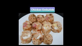 Chicken Embutido [upl. by Nosnirb675]