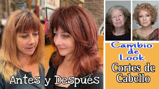 Cambios de Looks 2023 el Antes y Después Diseños y Cortes de Cabello Femeninos en Tendencia [upl. by Otsuj]