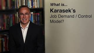 16 The Karasek Job DemandControl Model with Dr Charl Els [upl. by Ocinemod966]