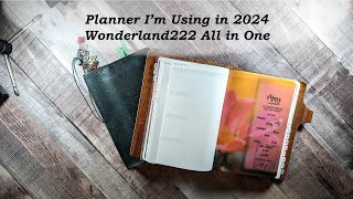 My Planner for 2024 Featuring Wonderland222 [upl. by Feingold999]