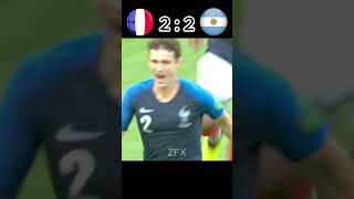 france vs argentina 2018 world round of 16 [upl. by Nnyliram]