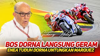 BOS DORNA GERAM🔥ENEA BASTIANINI SEBUT DORNA UNTUNGKAN MARC MARQUEZGARAGARA LAKUKAN HAL INI [upl. by Nevins]