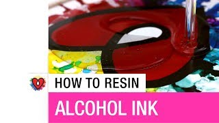 How To Resin Alcohol Ink [upl. by Danaher]