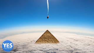 Skydiving Solo Over The Pyramids ✓ Achieving My Biggest Childhood Dream ⚡️ [upl. by Tebasile]